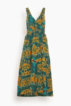 ULLA JOHNSON Sarika Dress In Byzantine