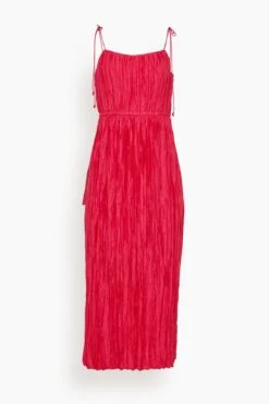ULLA JOHNSON Orla Dress In Orchid