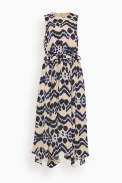 ULLA JOHNSON Evita Dress In Nimbus