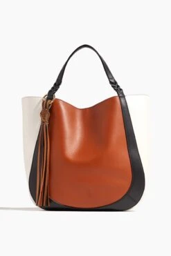 Ulla Luxe Sales Store 28 ULLA JOHNSON Albers Tote In Sierra Colorblock