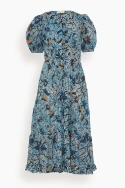 Ulla Luxe Sales Store 9 ULLA JOHNSON Thelma Dress In Morning Glory