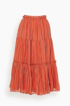 ULLA JOHNSON Severine Skirt In Porto