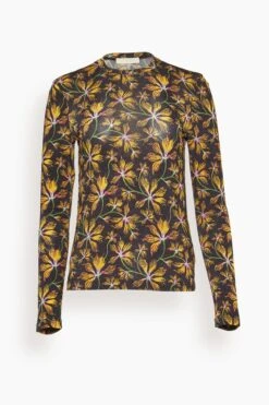 ULLA JOHNSON Eve Top In Maple