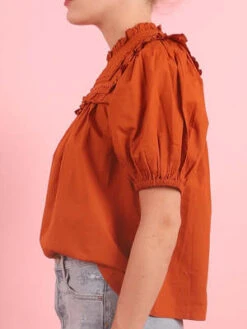 Ulla JohnsonAdeline Top - Saffron