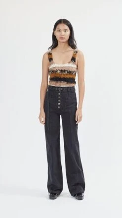 Ulla JohnsonAbrams Jean - Charcoal