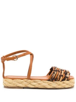 Ulla JohnsonAda Woven Flatform - Redwood