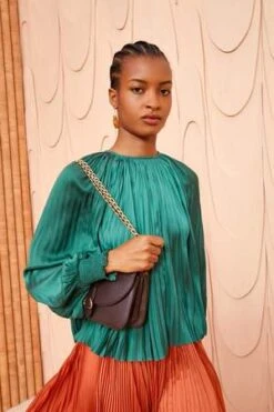 Ulla JohnsonAidy Blouse - Jadeite -Ulla Luxe Sales Store Ulla Johnson Aidy Blouse Jadeite 20231031183014 1