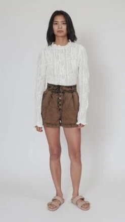 Ulla JohnsonAres Shorts - Desert Palm