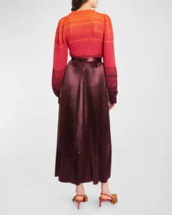 Ulla JohnsonRami Skirt - Mahogany -Ulla Luxe Sales Store Ulla Johnson Rami Skirt 20230825231436 2