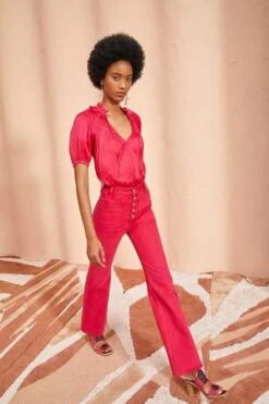 Ulla JohnsonThe Lou Jean - Orchid Wash