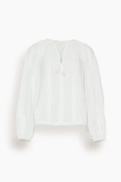 Ulla Luxe Sales Store 3 ULLA JOHNSON Juliette Blouse In Pristine