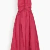 ULLA JOHNSON Mimi Dress In Rosebud