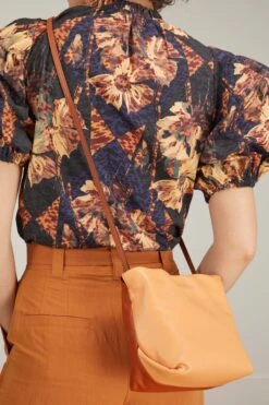 Ulla Luxe Sales Store -Ulla Luxe Sales Store ulla johnson remy mini handbag in sundew color block1