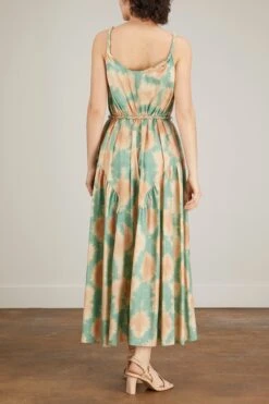 ULLA JOHNSON Valentina Dress In Calcite -Ulla Luxe Sales Store valentinadressincalcite 3
